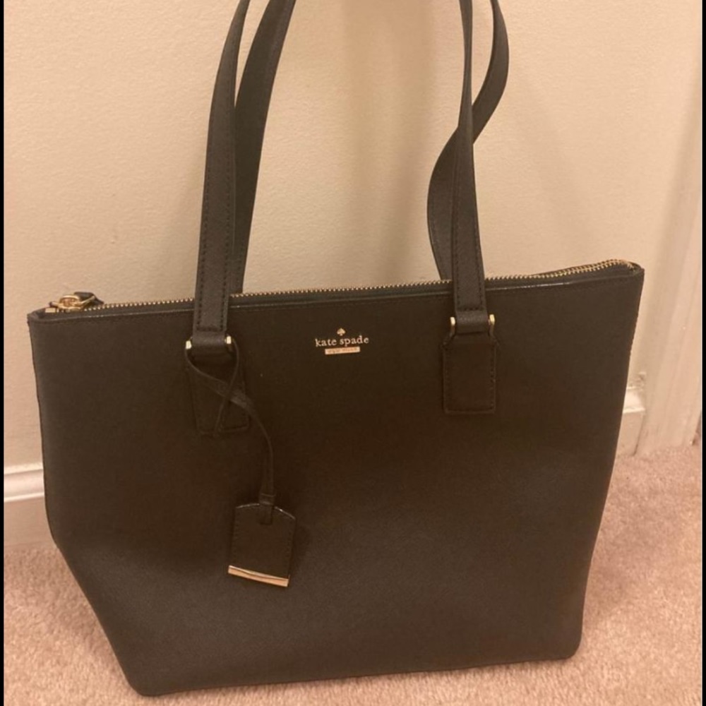 Kate Spade Black Small Tote Bag